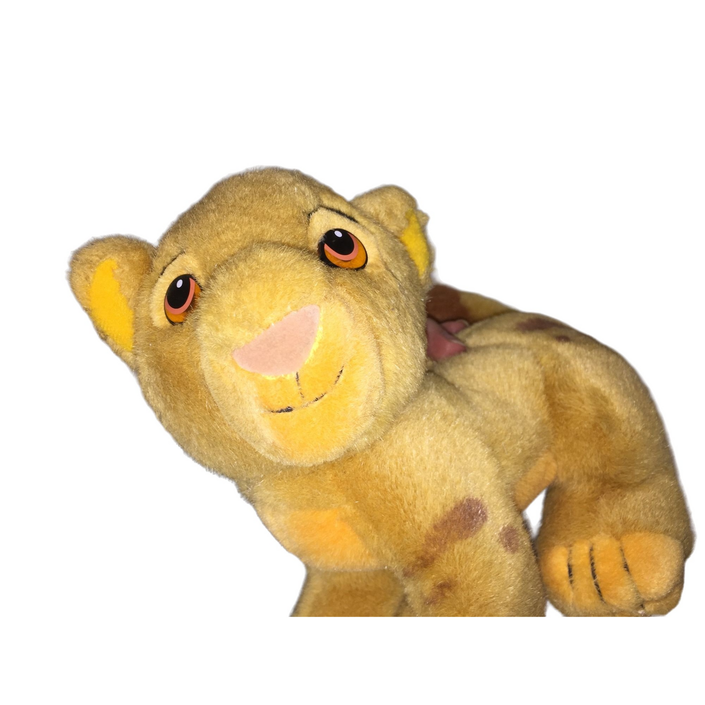 Vintage Disney Store SIMBA Lion Cub Plush from The Lion King - 7"